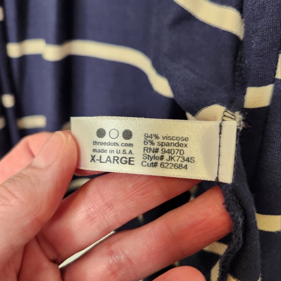 EUC Three Dots Open Front Jersey Cardigan - Picture 7 of 7